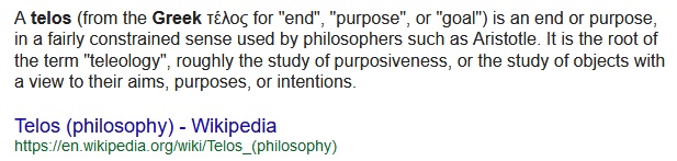 telos